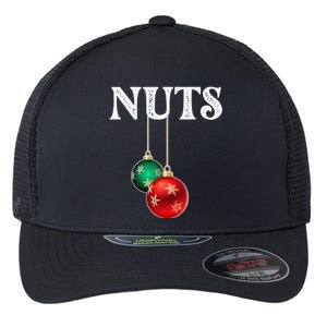 Chest Nuts Matching Chestnuts Christmas Couples Nuts Flexfit Unipanel Trucker Cap