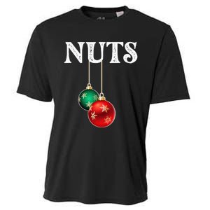 Chest Nuts Matching Chestnuts Christmas Couples Nuts Cooling Performance Crew T-Shirt