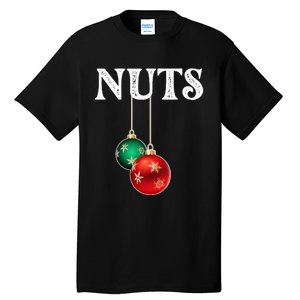 Chest Nuts Matching Chestnuts Christmas Couples Nuts Tall T-Shirt