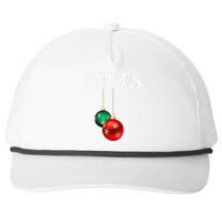 Chest Nuts Matching Chestnuts Christmas Couples Nuts Snapback Five-Panel Rope Hat