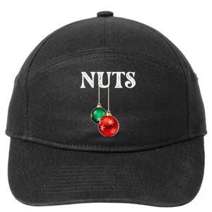 Chest Nuts Matching Chestnuts Christmas Couples Nuts 7-Panel Snapback Hat