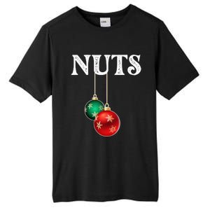 Chest Nuts Matching Chestnuts Christmas Couples Nuts Tall Fusion ChromaSoft Performance T-Shirt