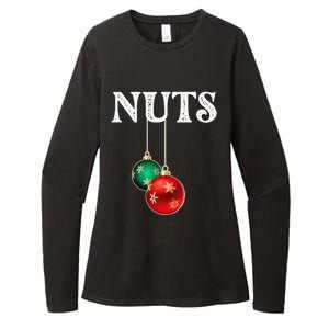 Chest Nuts Matching Chestnuts Christmas Couples Nuts Womens CVC Long Sleeve Shirt