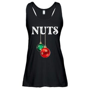 Chest Nuts Matching Chestnuts Christmas Couples Nuts Ladies Essential Flowy Tank