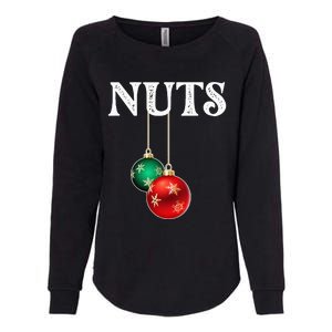 Chest Nuts Matching Chestnuts Christmas Couples Nuts Womens California Wash Sweatshirt