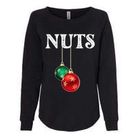 Chest Nuts Matching Chestnuts Christmas Couples Nuts Womens California Wash Sweatshirt