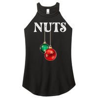 Chest Nuts Matching Chestnuts Christmas Couples Nuts Women's Perfect Tri Rocker Tank