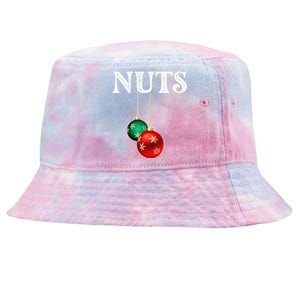 Chest Nuts Matching Chestnuts Christmas Couples Nuts Tie-Dyed Bucket Hat