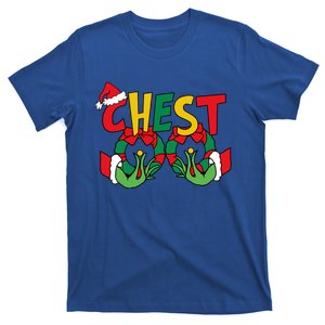 Chest Nuts Matching Chestnuts Funny Christmas Couples Nuts Gift T-Shirt