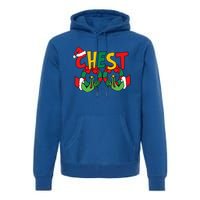 Chest Nuts Matching Chestnuts Funny Christmas Couples Nuts Gift Premium Hoodie