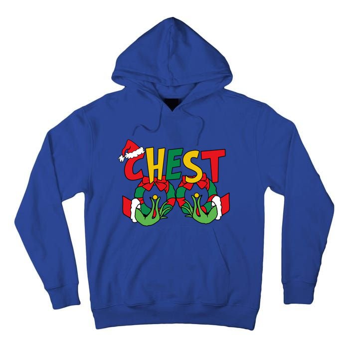 Chest Nuts Matching Chestnuts Funny Christmas Couples Nuts Gift Tall Hoodie