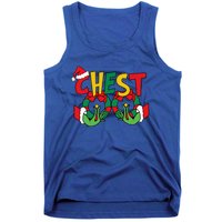 Chest Nuts Matching Chestnuts Funny Christmas Couples Nuts Gift Tank Top