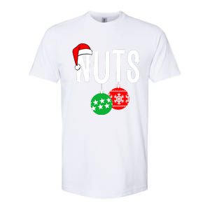 Chest Nuts Matching Chestnuts Funny Christmas Couples Nuts Softstyle CVC T-Shirt