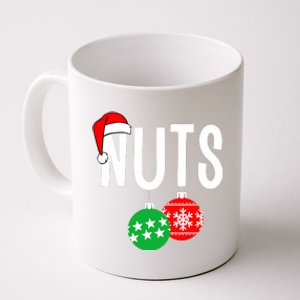 Chest Nuts Matching Chestnuts Funny Christmas Couples Nuts Coffee Mug