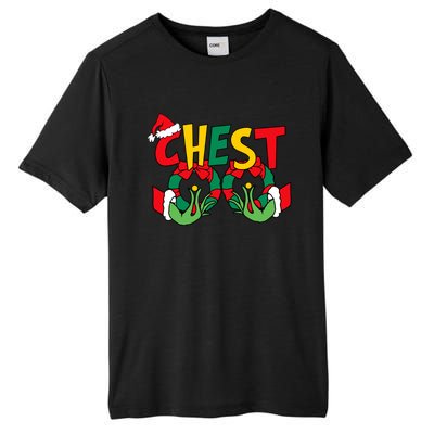 Chest Nuts Matching Chestnuts Funny Christmas Couples Nuts Tall Fusion ChromaSoft Performance T-Shirt