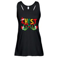 Chest Nuts Matching Chestnuts Funny Christmas Couples Nuts Ladies Essential Flowy Tank