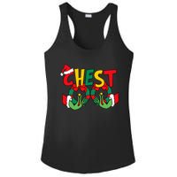 Chest Nuts Matching Chestnuts Funny Christmas Couples Nuts Ladies PosiCharge Competitor Racerback Tank