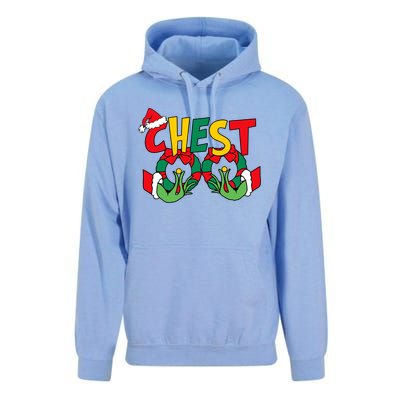 Chest Nuts Matching Chestnuts Funny Christmas Couples Nuts Unisex Surf Hoodie