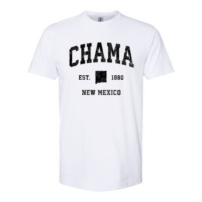 Chama New Mexico Nm Vintage Athletic Softstyle® CVC T-Shirt