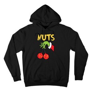 Chest Nuts Matching Chestnuts Funny Christmas Couples Nuts Hoodie