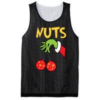 Chest Nuts Matching Chestnuts Funny Christmas Couples Nuts Mesh Reversible Basketball Jersey Tank