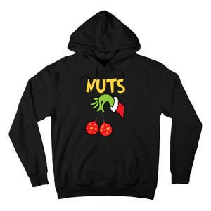 Chest Nuts Matching Chestnuts Funny Christmas Couples Nuts Tall Hoodie