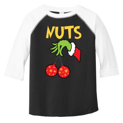 Chest Nuts Matching Chestnuts Funny Christmas Couples Nuts Toddler Fine Jersey T-Shirt