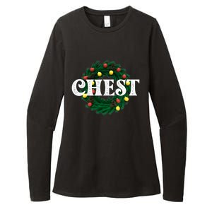 Chest Nuts Matching Chestnuts Christmas Couples Great Gift Womens CVC Long Sleeve Shirt