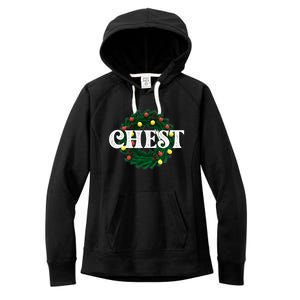 Chest Nuts Matching Chestnuts Christmas Couples Great Gift Women's Fleece Hoodie