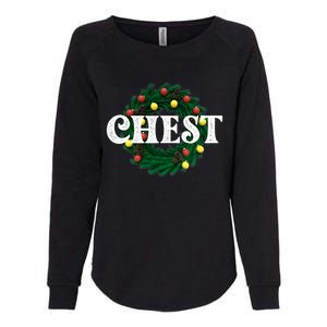 Chest Nuts Matching Chestnuts Christmas Couples Great Gift Womens California Wash Sweatshirt