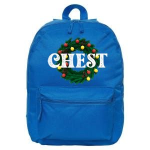 Chest Nuts Matching Chestnuts Christmas Couples Great Gift 16 in Basic Backpack