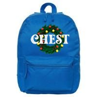 Chest Nuts Matching Chestnuts Christmas Couples Great Gift 16 in Basic Backpack