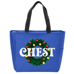 Chest Nuts Matching Chestnuts Christmas Couples Great Gift Zip Tote Bag