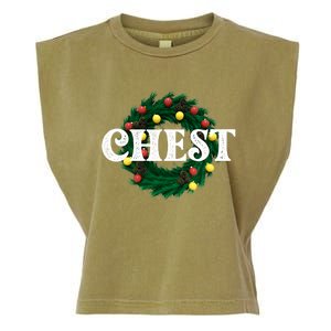 Chest Nuts Matching Chestnuts Christmas Couples Great Gift Garment-Dyed Women's Muscle Tee