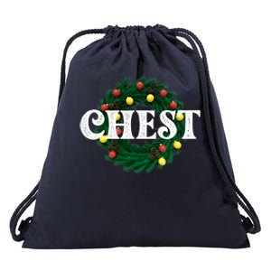 Chest Nuts Matching Chestnuts Christmas Couples Great Gift Drawstring Bag