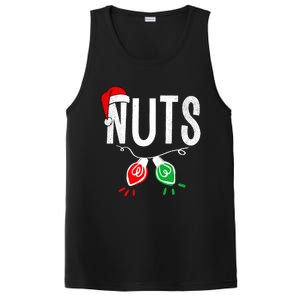 Chest Nuts Matching Chestnuts Funny Christmas Couples Nuts PosiCharge Competitor Tank