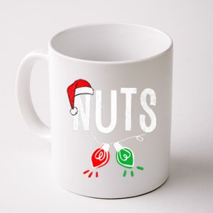 Chest Nuts Matching Chestnuts Funny Christmas Couples Nuts Coffee Mug