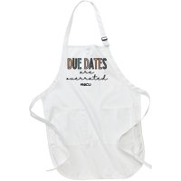 Cute Neonatal Nurse Due Dates Are Overrated NICU Nurse Full-Length Apron With Pockets