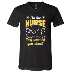 Correctional Nurse Nursing Correction Officer V-Neck T-Shirt