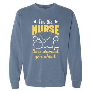 Correctional Nurse Nursing Correction Officer Garment-Dyed Sweatshirt