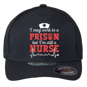 Correctional Nurse Nursing Correction Officer Flexfit Unipanel Trucker Cap