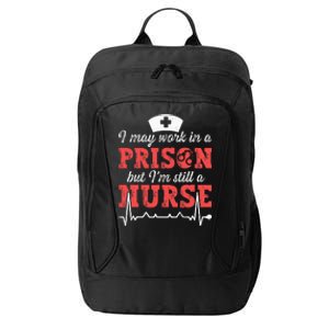 Correctional Nurse Nursing Correction Officer City Backpack