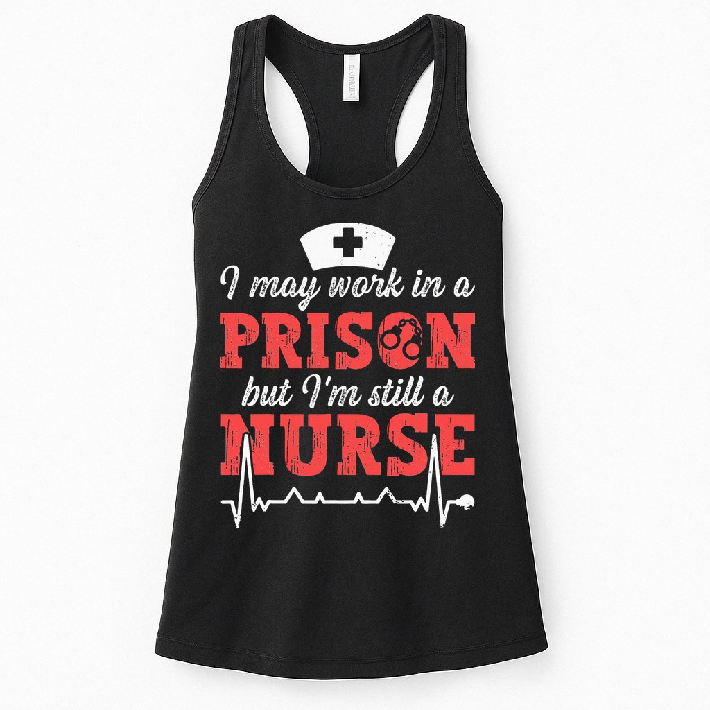 Correctional Nurse Nursing Correction Officer Womens Tank Top