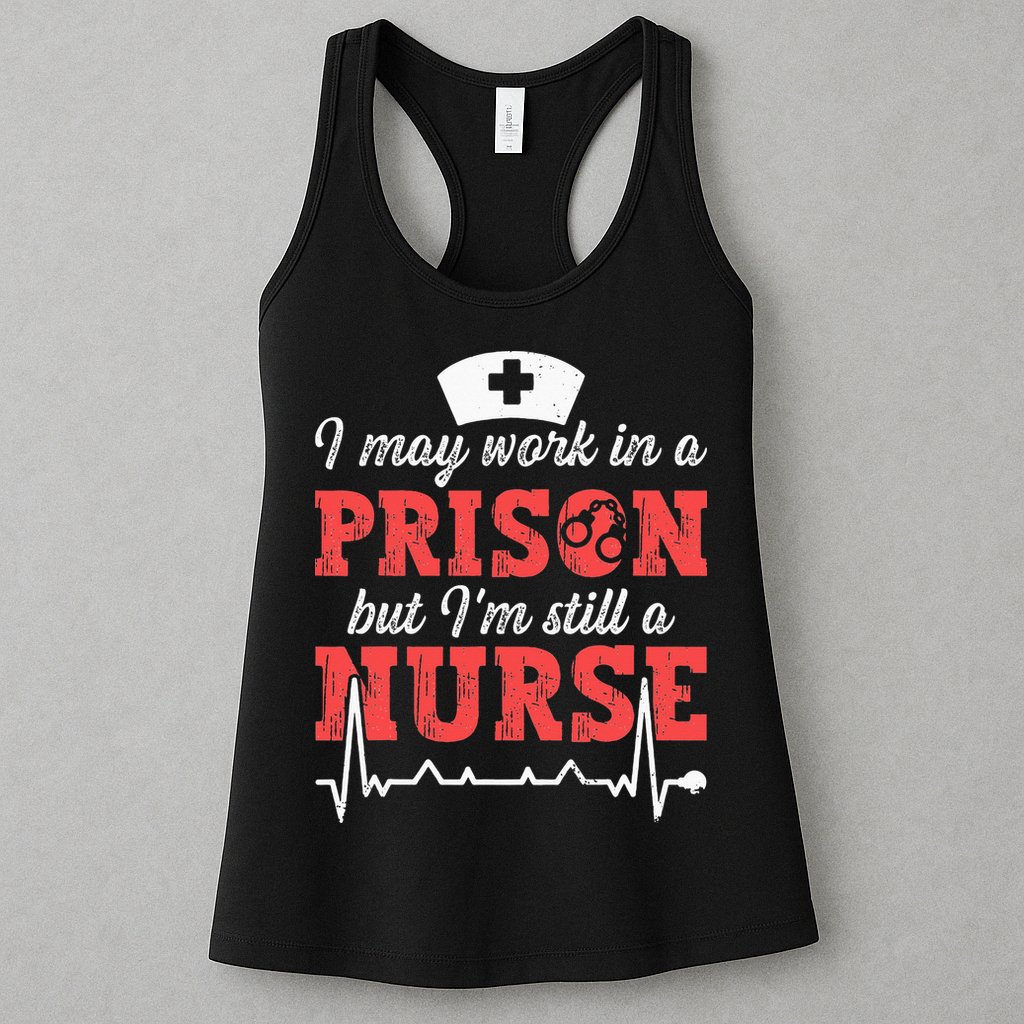 Correctional Nurse Nursing Correction Officer Womens Tank Top
