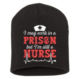 Correctional Nurse Nursing Correction Officer Short Acrylic Beanie