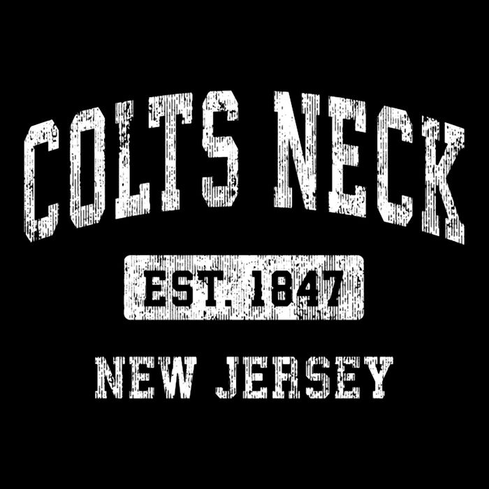 Colts Neck New Jersey Nj Vintage Sports Established Kids Hoodie