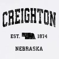 Creighton Nebraska Ne Vintage Established Athletic Sports Design Button