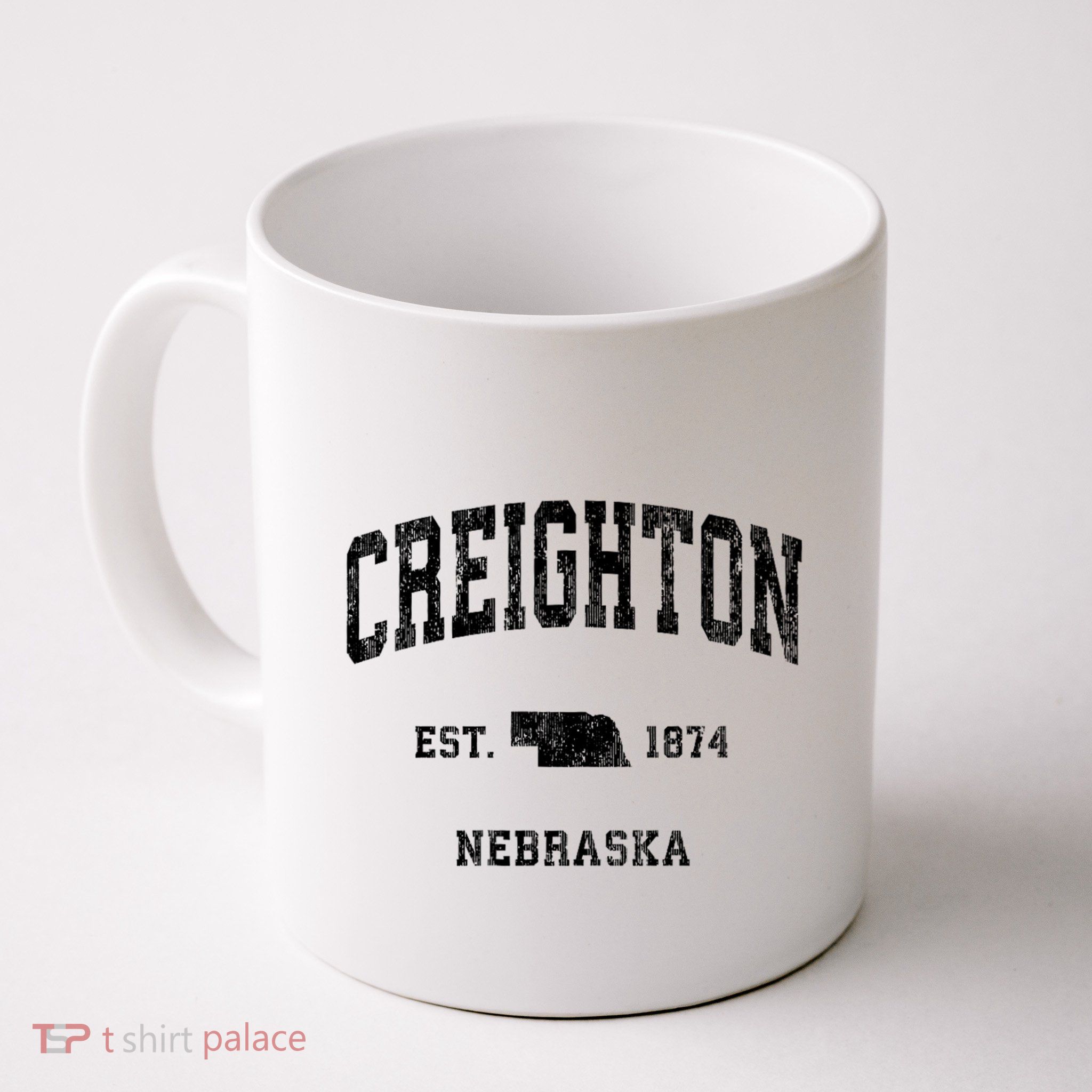 Creighton Nebraska Ne Vintage Established Athletic Sports Design Mug