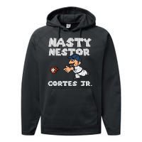 Cute Nasty Nestor Cortes Jr Baseball Legend Catch Ball Performance Fleece Hoodie