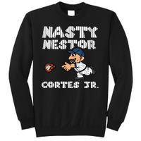 Cute Nasty Nestor Cortes Jr Baseball Legend Catch Ball Sweatshirt